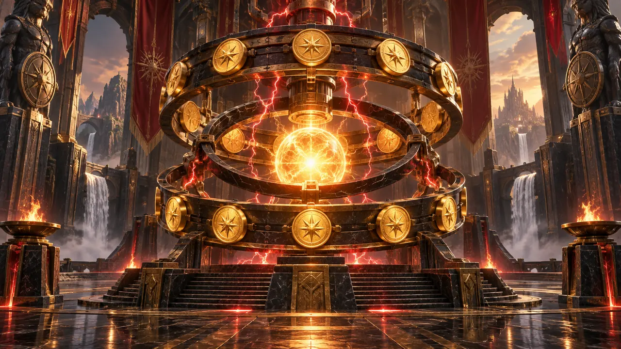 Original editorial scene representing Energy Coins Hold and Win